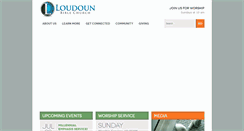 Desktop Screenshot of loudounbiblechurch.com